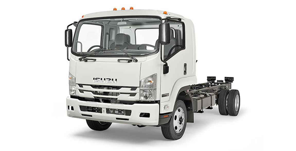Forward 800 camión Isuzu carga pesada vista lateral